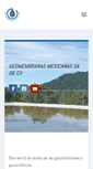 Mobile Screenshot of geomembranasmexicanas.com